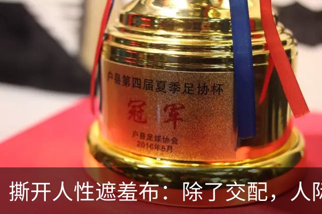 撕开人性遮羞布：除了交配，人际关系全是交易